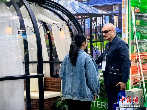 大发配资 广交会观察：中国创新园林用品“圈粉”海外