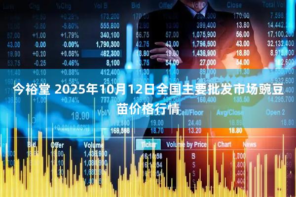 今裕堂 2025年10月12日全国主要批发市场豌豆苗价格行情